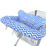Baby Shopping Cart Cover | 2-in-1 High Chair Cover | Funky Elephant Design