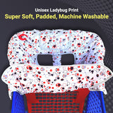 Baby Shopping Cart Cover | 2-in-1 High Chair Cover | Ladybugs Design