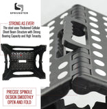 Spranster 9" Folding Step Stool (Black)